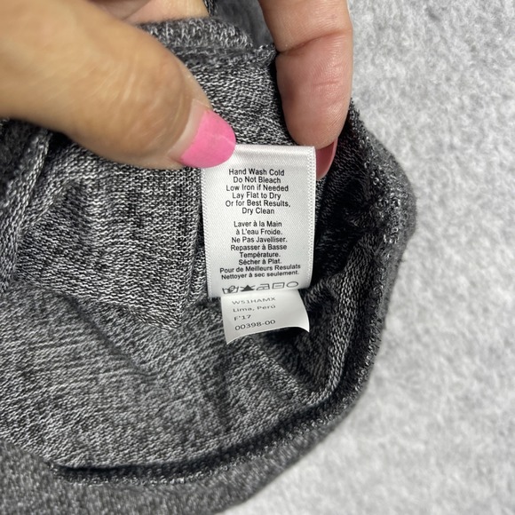 Nation‎ LTD Heather Gray Pullover Sweatshirt Womens S Minimalist Quiet Luxury - Picture 9 of 9